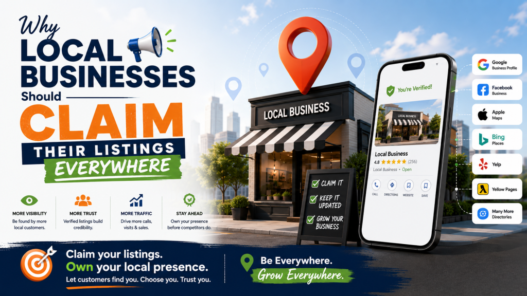 Why Local Businesses Should Claim Their Listings Everywhere