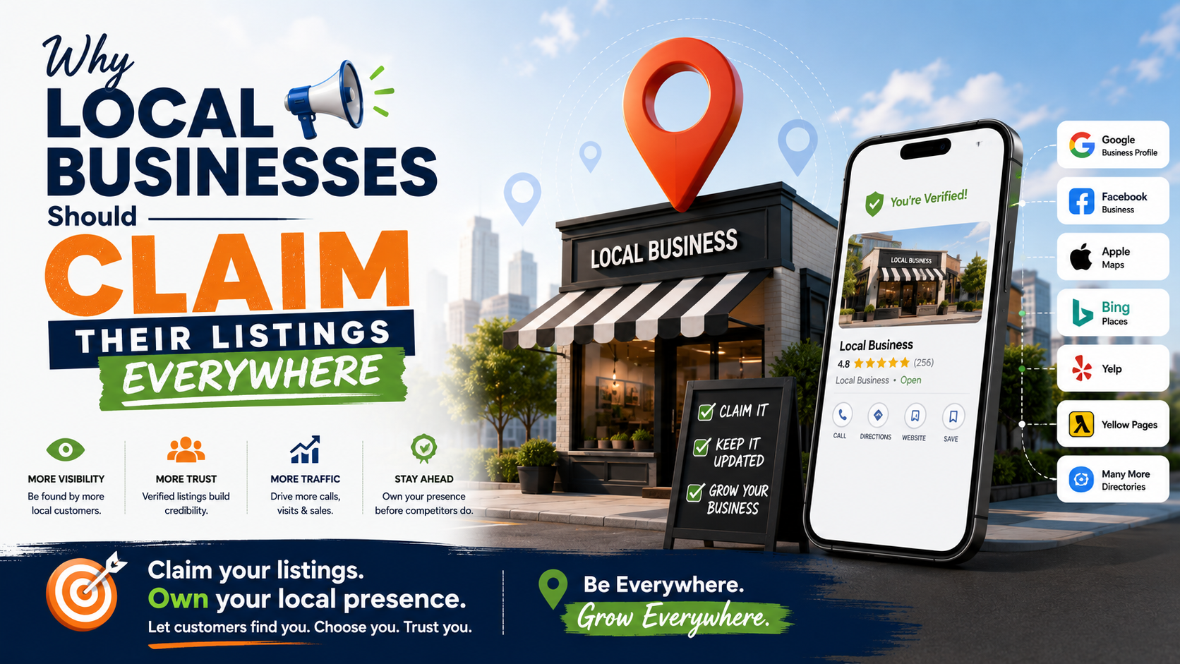 Why Local Businesses Should Claim Their Listings Everywhere